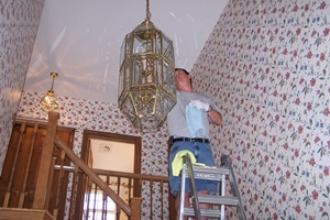 Birdcage Light Cleaning